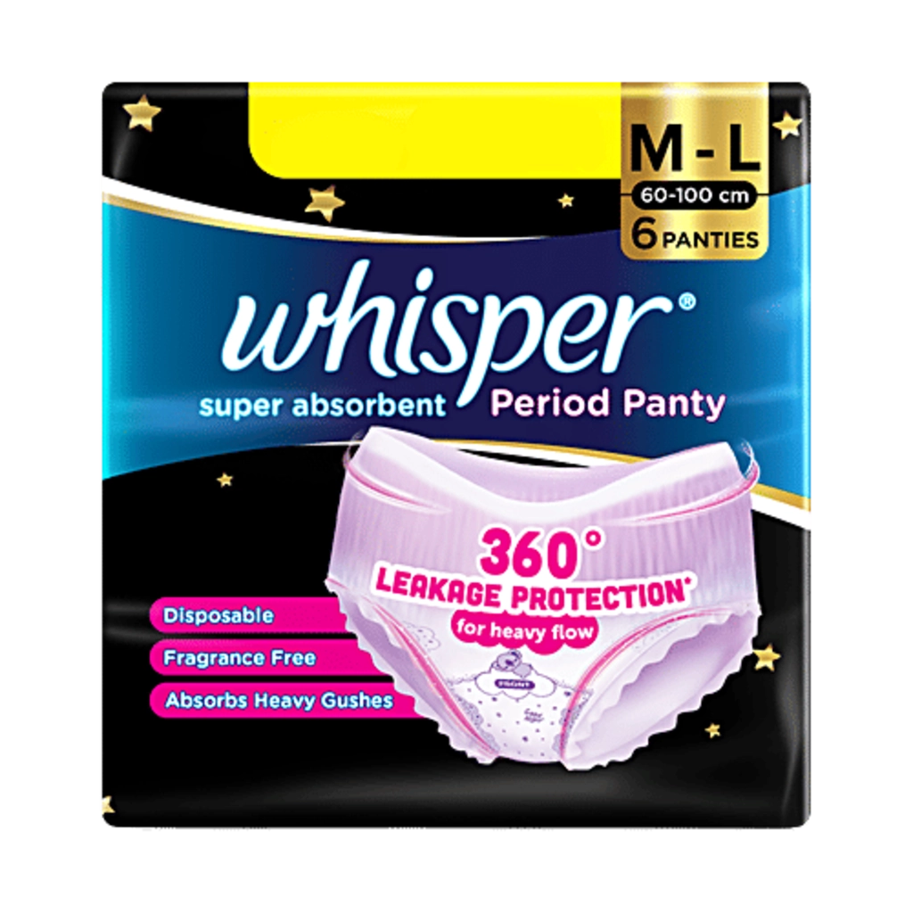 Whisper Period Panty M-l