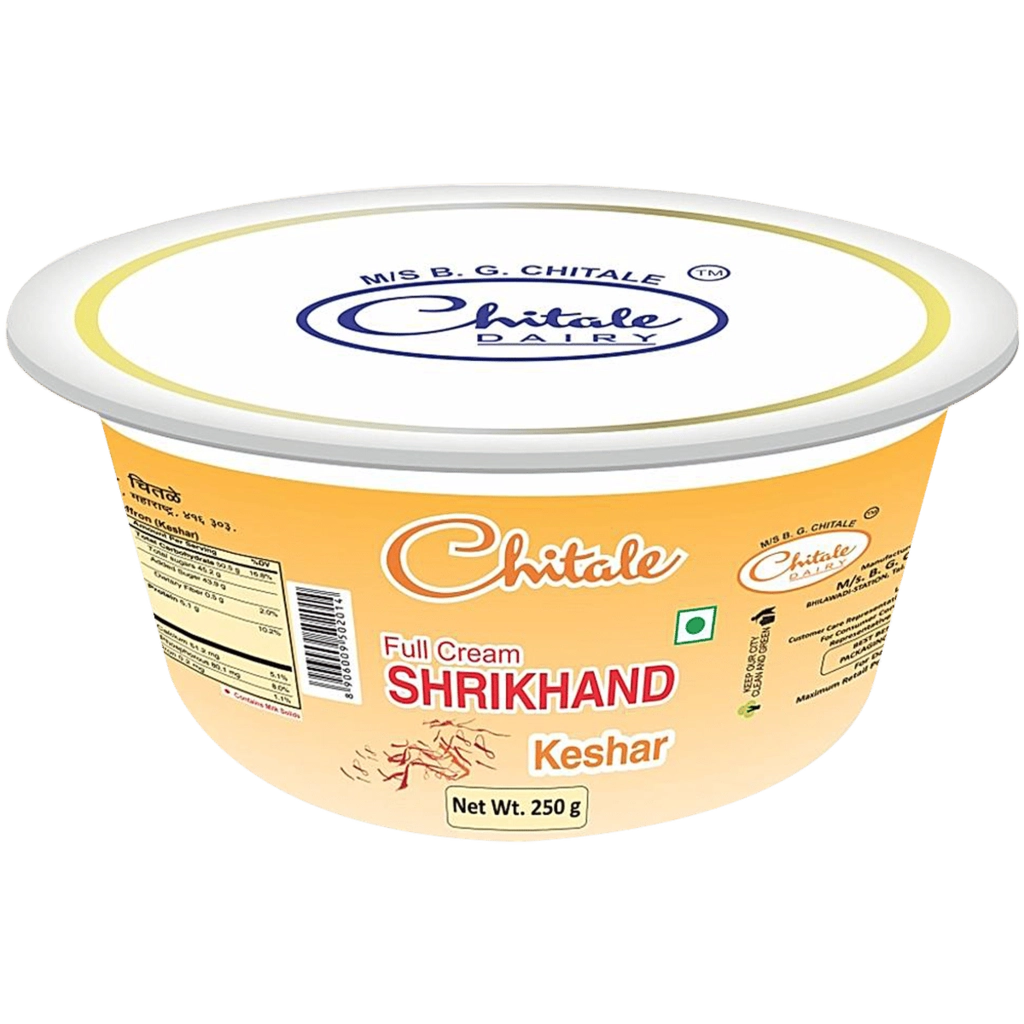 Chitle Kesar Shrikhand