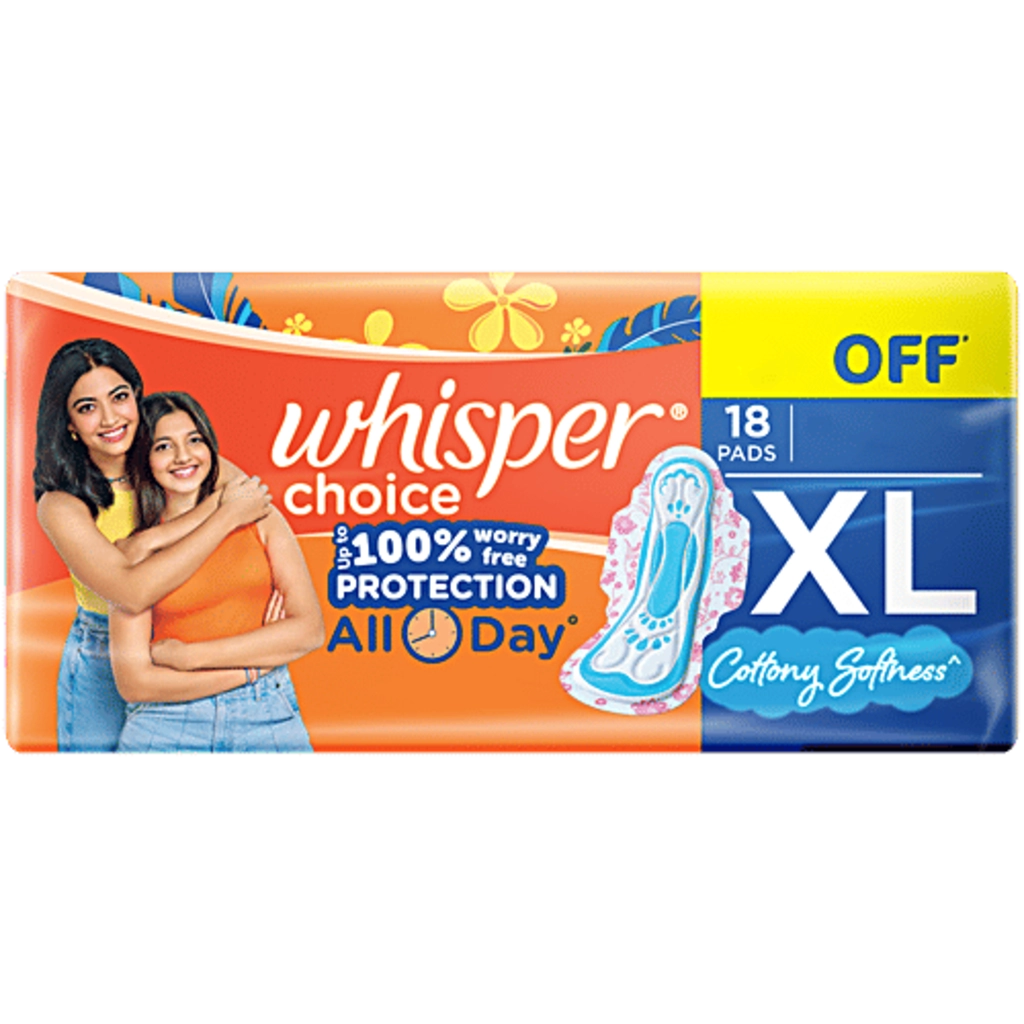 Whisper Choice Xl18pad