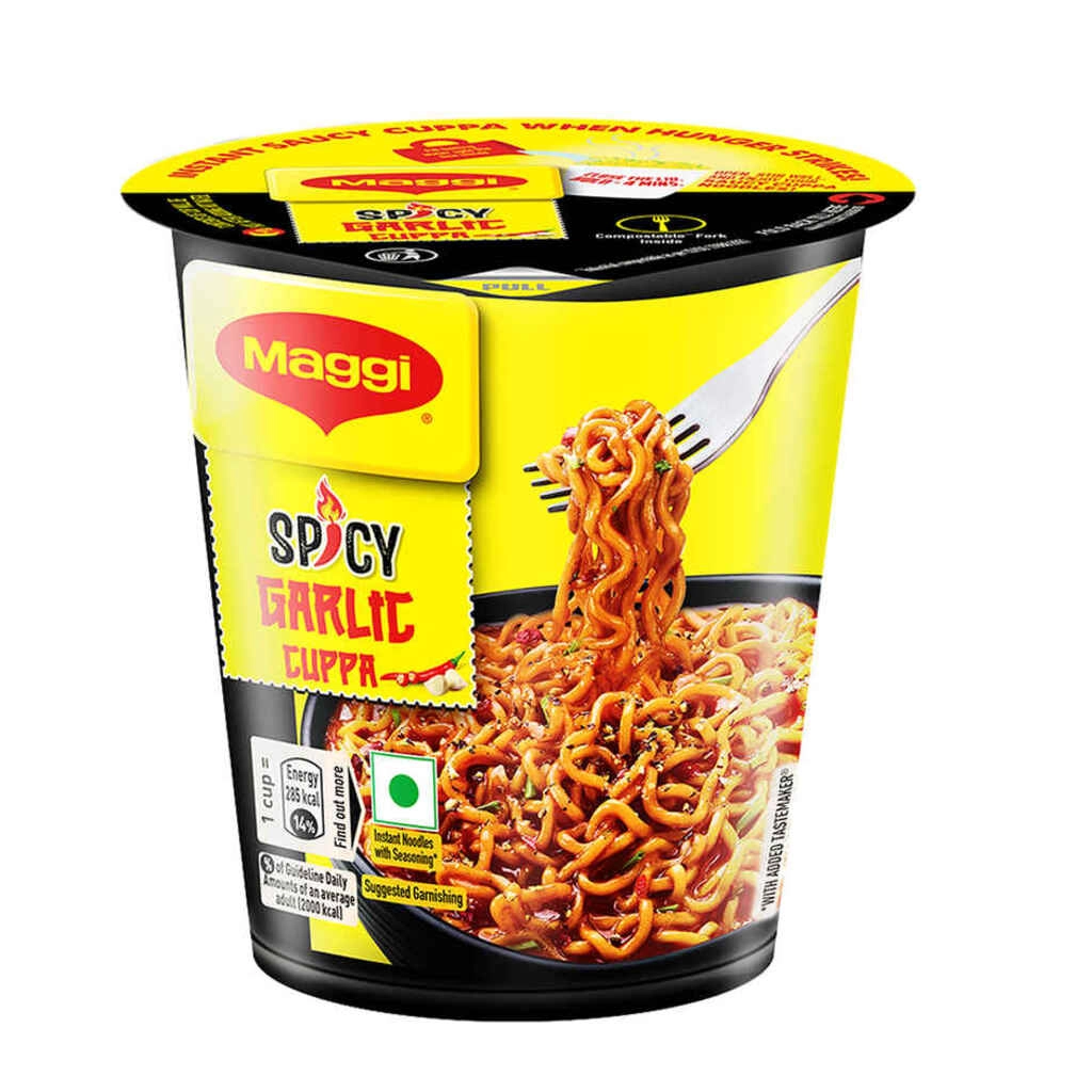Maggi Cuppa Garlic Noddl