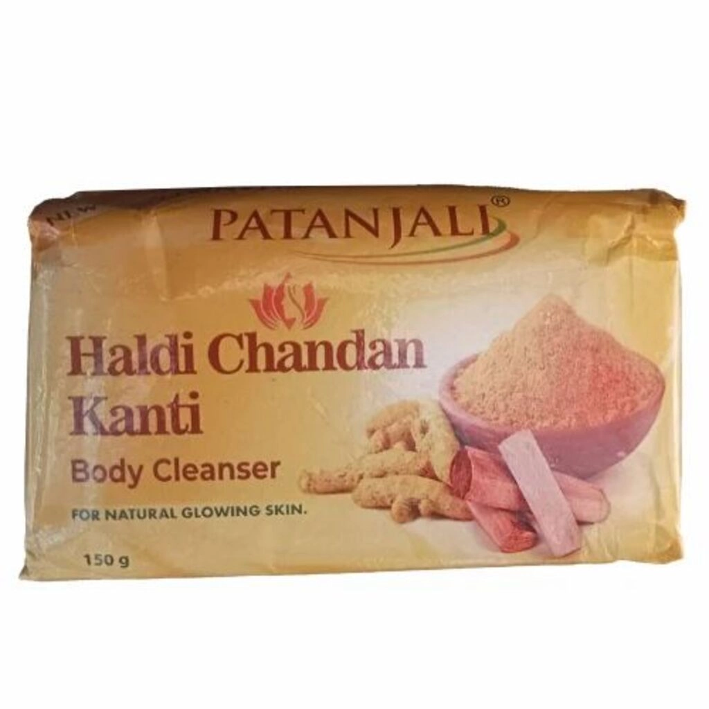 Patanjali Soap Haldi Cha3x