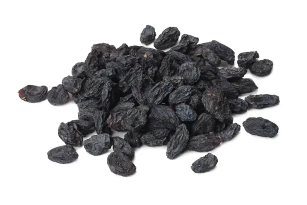 B Four Black Raisins