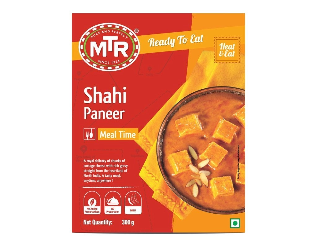 Rte Shahi Paneer