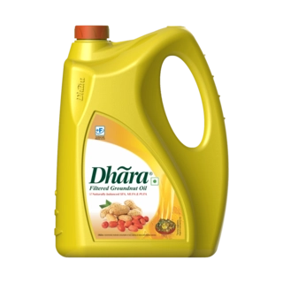 Dhara Groundnut Oil Can