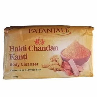 Patanjali Soap Haldi Cha3x