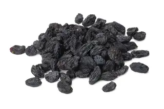 B Four Black Raisins