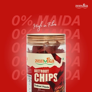 BEETROOT CHIPS (MASALA)
