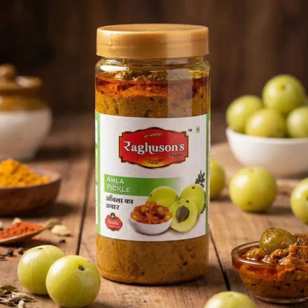 RAGHUSON'S AMLA PICKLE 450 G