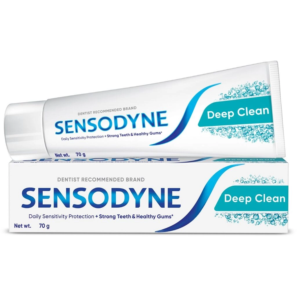 SENSODYNE DEEP CLEAN TOOTH PASTE 70G