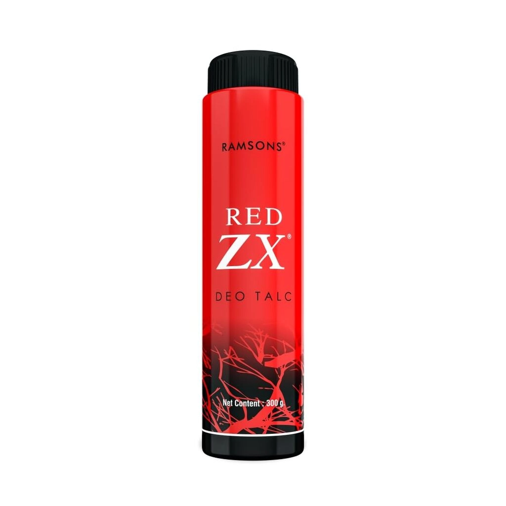 RAMSONS RED ZX DEO TALC 100 G