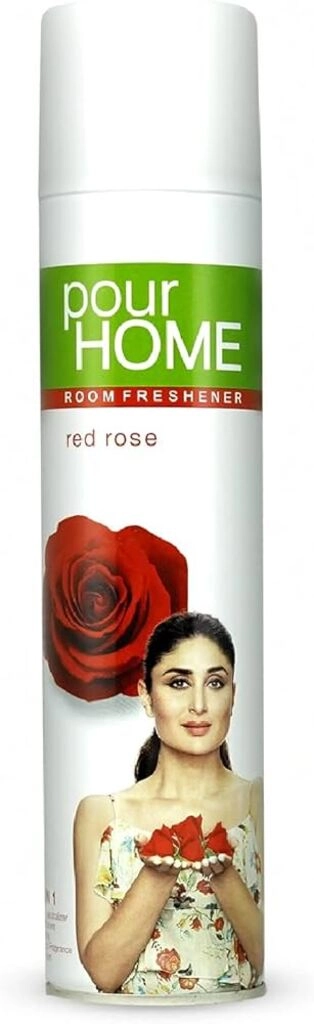 POUR HOME ROOM FRESHENER RED ROSE  220 ML