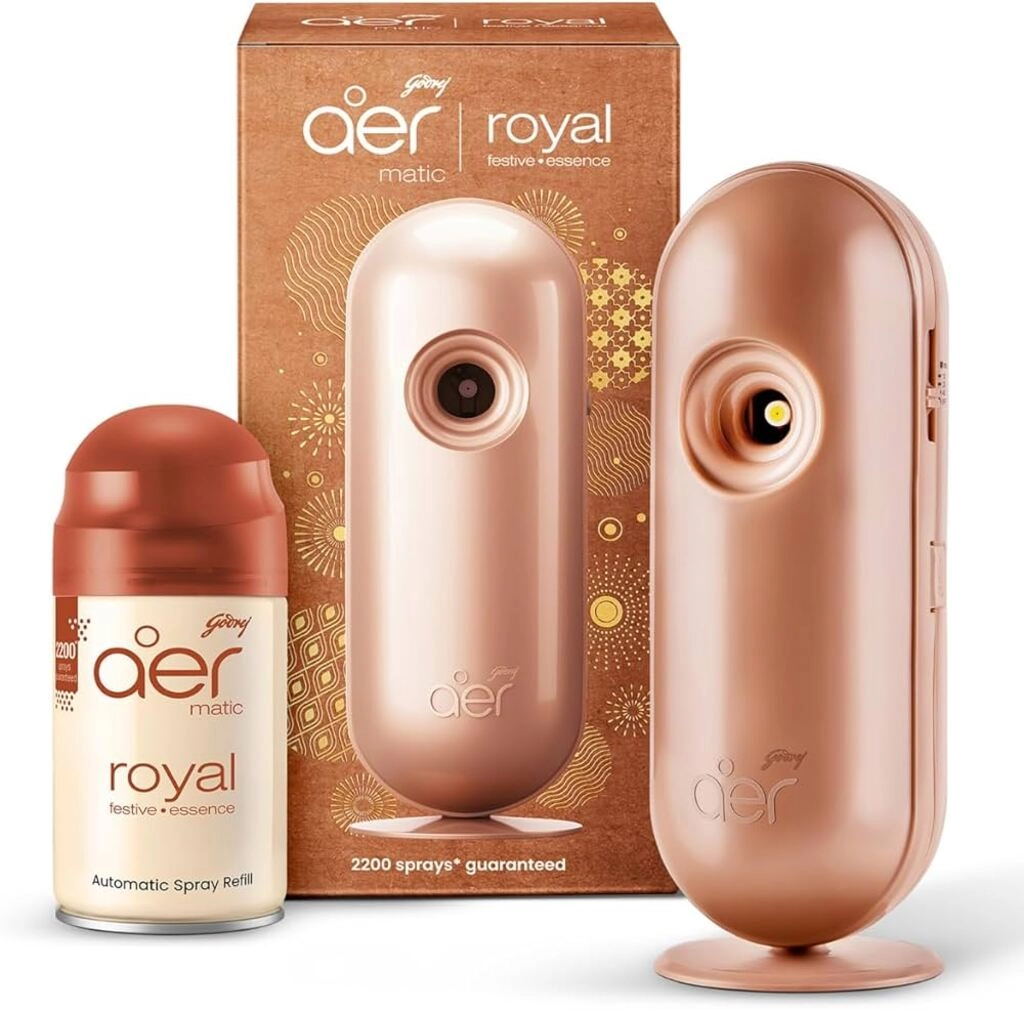 GODREJ AER MATIC ROYAL SPRAYS FESTIVE ESSENCE