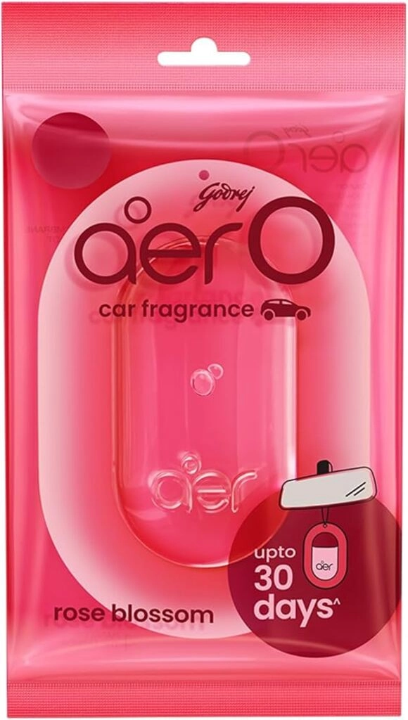 GODREJ CAR AIR FRESHENER ROSE BLOSSOM 10 G