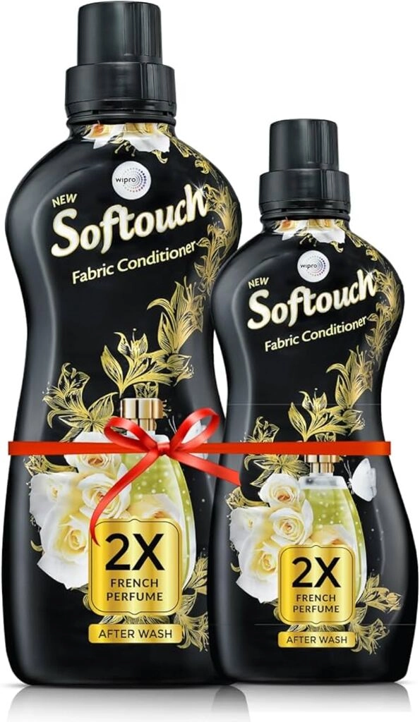 SOFTOUCH FABRIC CONDITIONER FRENCH PERFUME 800 ML