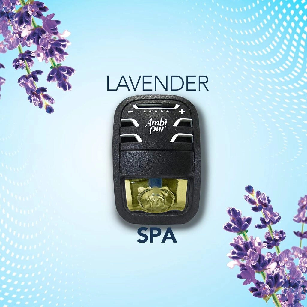 AMBIPUR CAR AIR FRESHENER LAVENDER SPA 7.5 ML