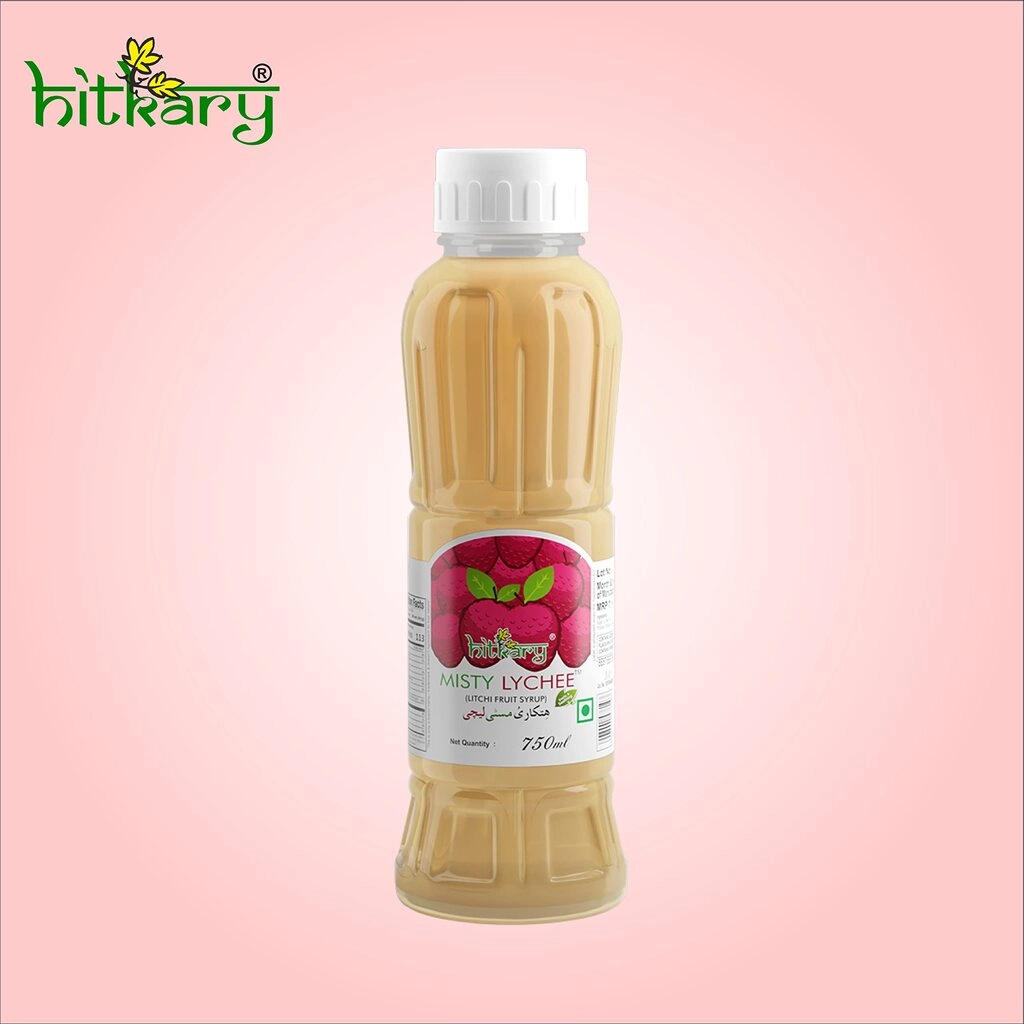 HITKARY FRUIT SYRUP MISTY LYCHEE 700 ML