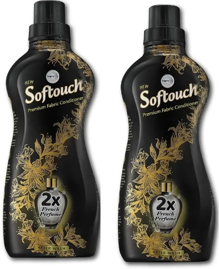 SOFTOUCH FABRIC CONDITIONER FRENCH PERFUME 2 X 210 ML
