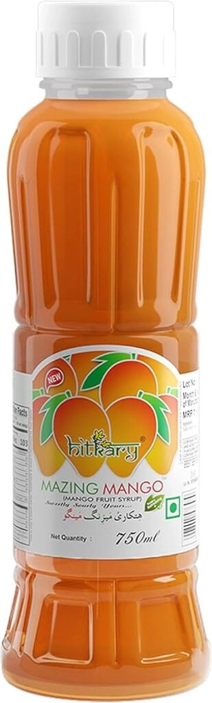 HITKARY FRUIT SYRUP MAZING MANGO 700 ML