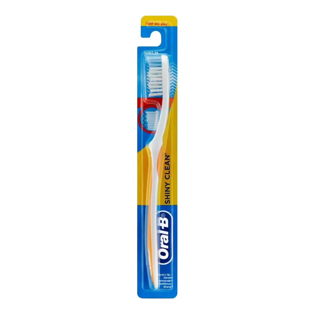 ORAL-B SHINY CLEAN 1N TOOTH BRUSH