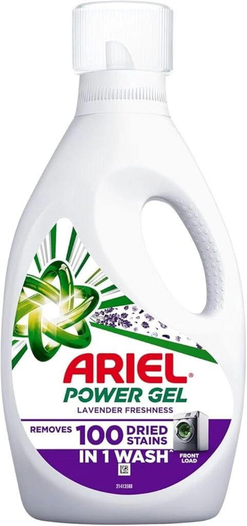 ARIEL POWER GEL MATIC LIQUID TOP LOAD LAVENDER FRESHNESS 1 KG