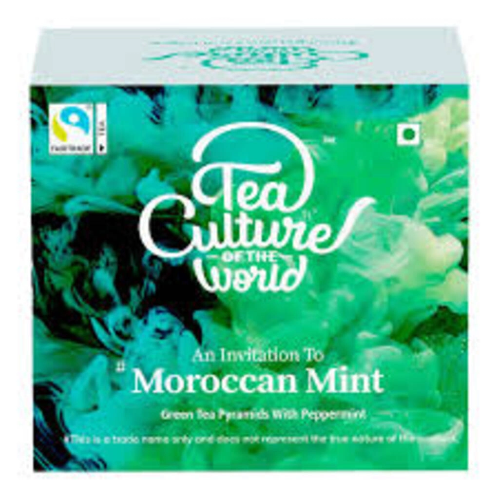 SOCIETY TEA CULTURE WORLD MOROCCAN MINT GREEN TEA