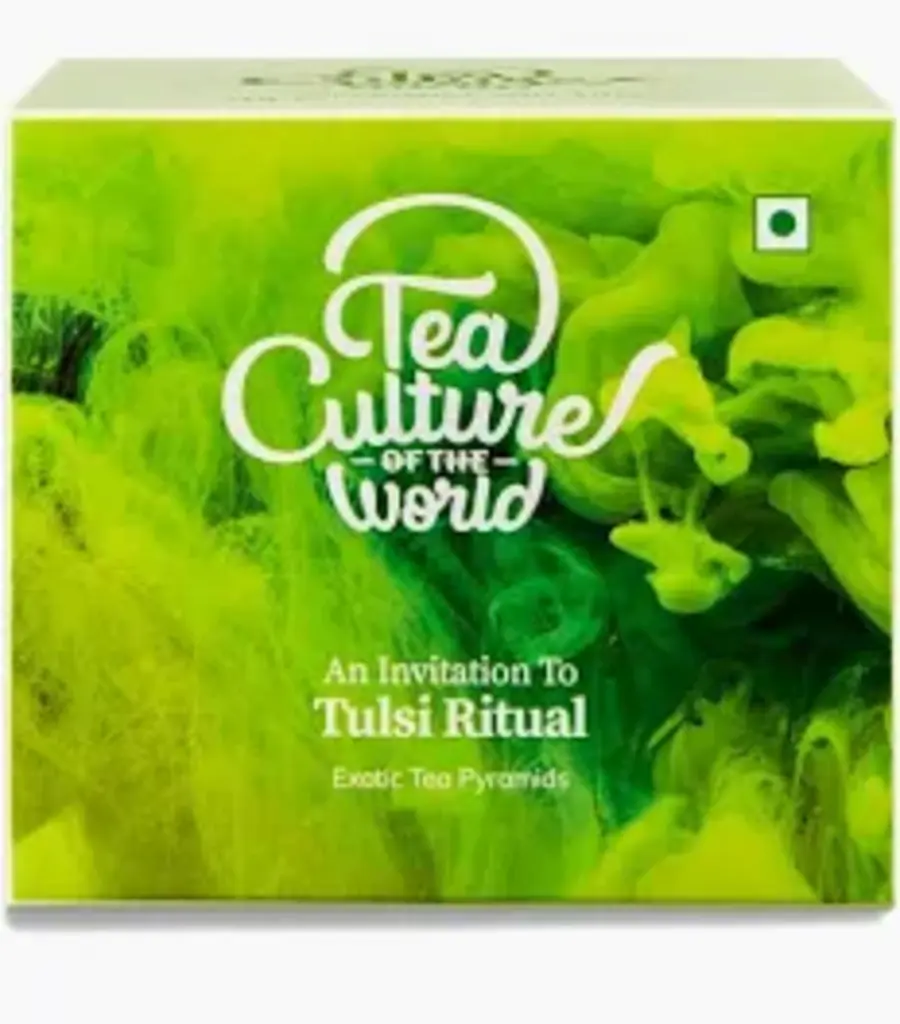 SOCIETY TEA CULTURE WORLD TULSI RITUAL  GREEN TEA