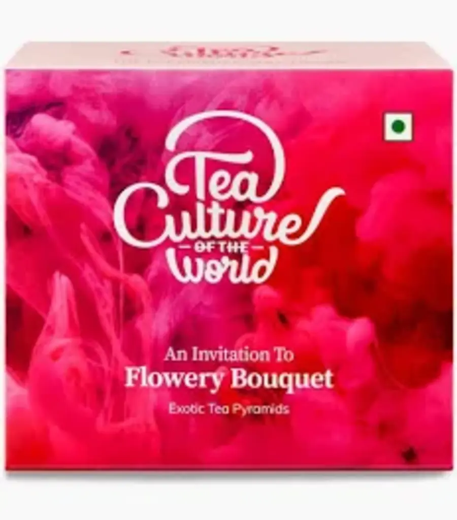 SOCIETY TEA CULTURE WORLD FLOWERY BOUQUET GREEN TEA