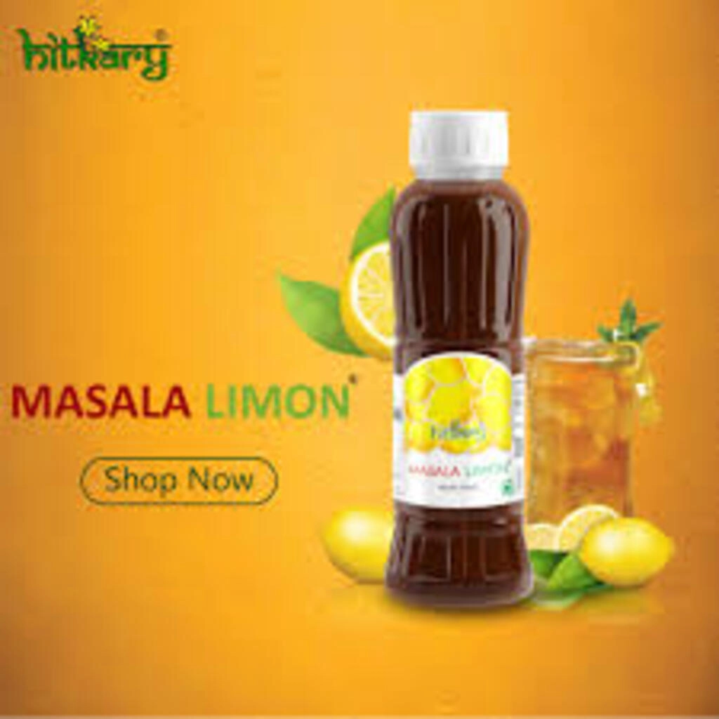 HITKARY FRUIT SYRUP MASALA LIMON 700 ML