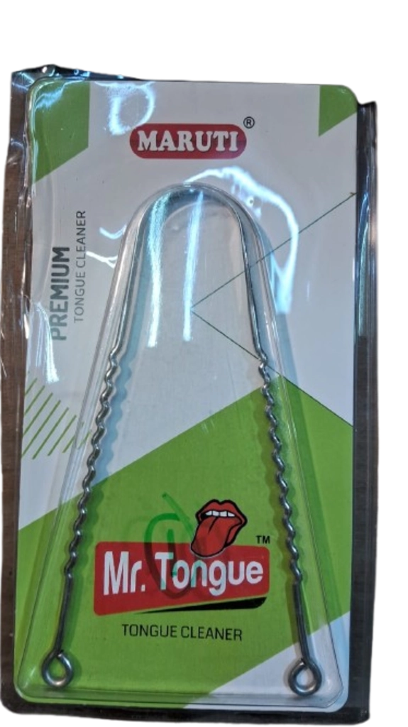 MARUTI PREMIUM TONGUE CLEANER HIGH GRADE STAINLESS STEEL 1 PCS