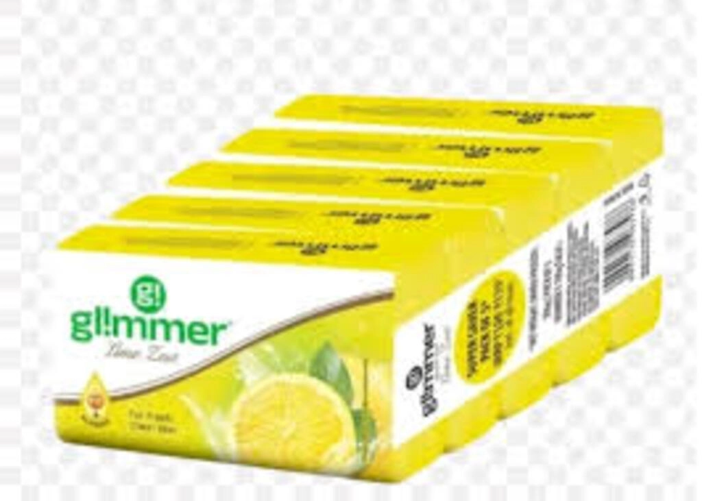 GLIMMER LIME ZEST SOAP SUPER SAVER PACK 5 X 100 G