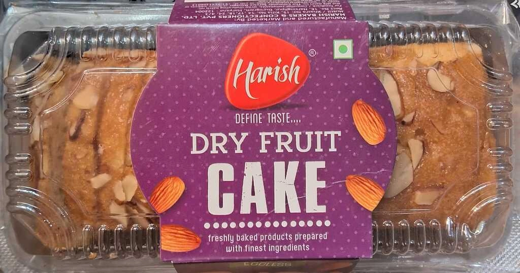 HARISH VEG CAKE DRY FRUIT 200 G