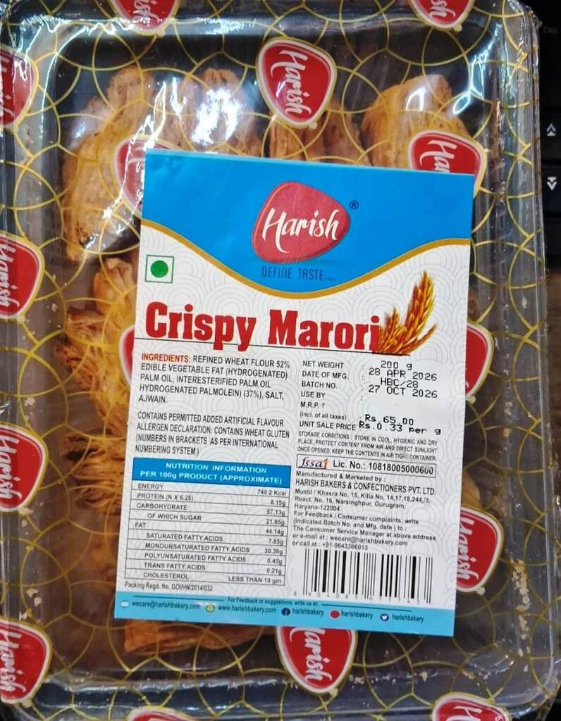 HARISH CRISPY MARORI 200 G