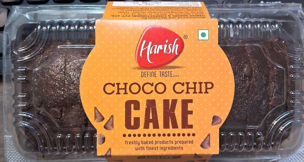 HARISH VEG CAKE CHOCO CHIP  200 G