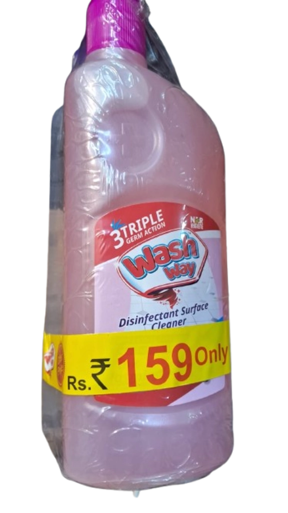 WASH WAY FLOOR CLEANER  ROSE + LAVENDEWR 1 L 1+1