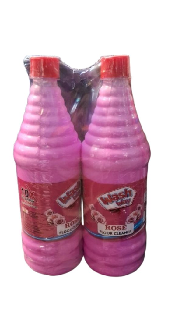 WASH WAY FLOOR CLEANER ROSE 1 L 1+1