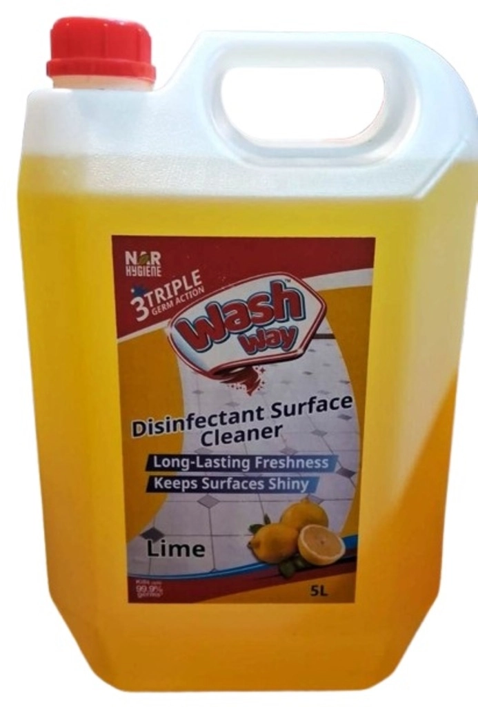 WASH WAY FLOOR CLEANER  LIME 5 L