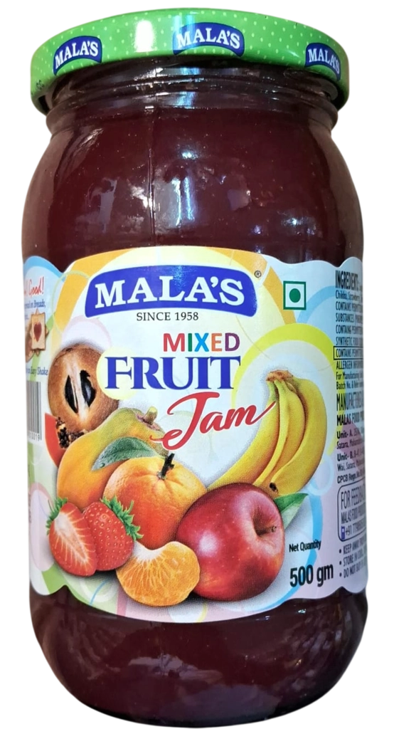 MALA'S MIXED FRUIT JAM 500 G
