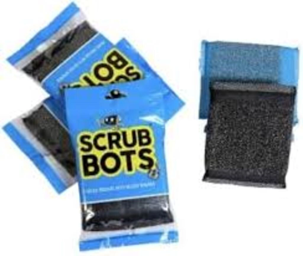 SCRUB BOTS KICKS GREASE WITH SILVER SPARKS