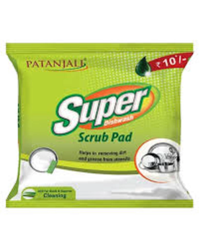 PATANJALI SUPER DISHWASH SCRUB PAD 7.5 CM