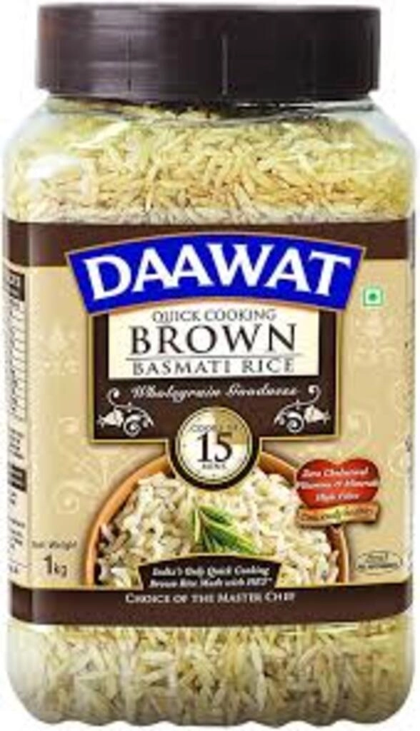DAAWAT BROWN BASMATI RICE 1 KG