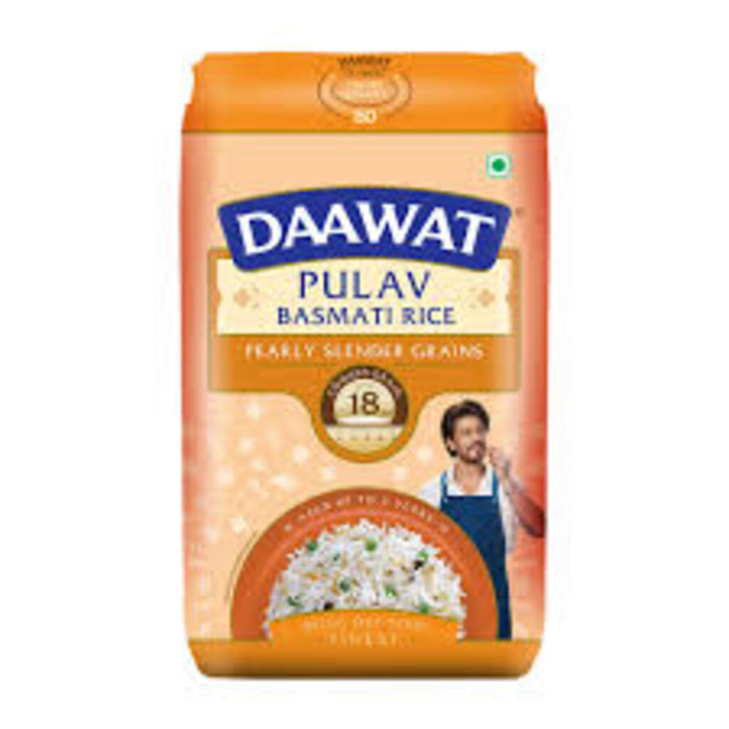 DAAWAT PULAV BASMATI RICE 1 KG