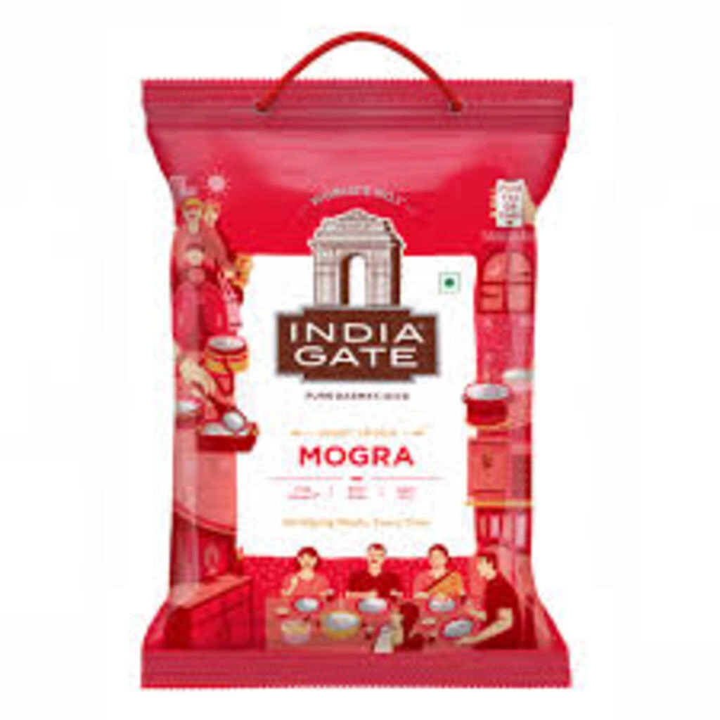 INDIA GATE BASMATI RICE MOGRA 5 KG