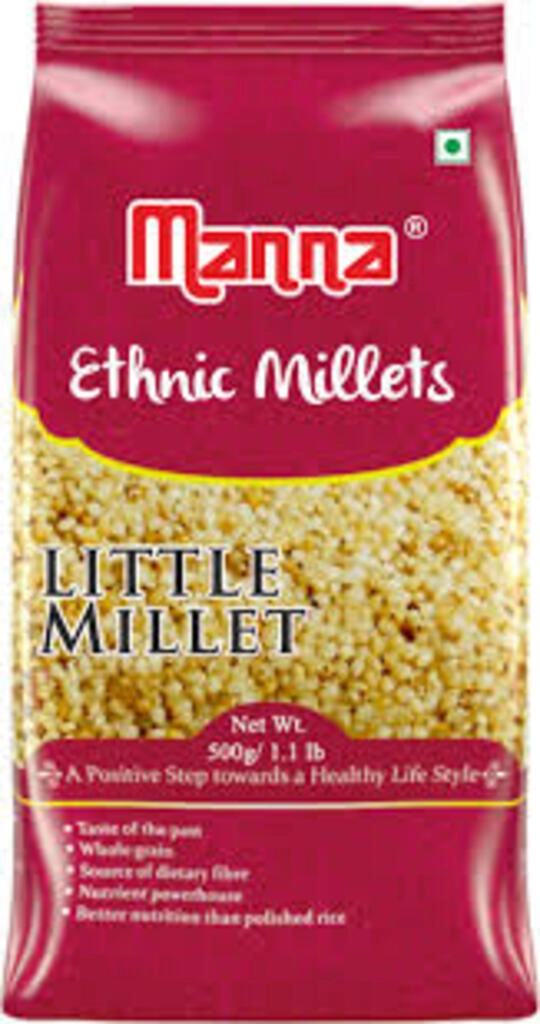 MANNA ETHINIC MILLETS LITTLE MILLET 500 G