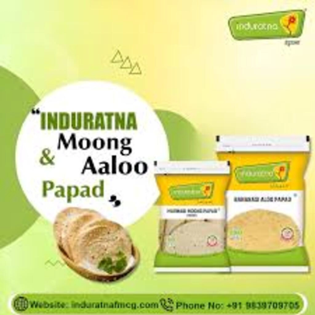 INDURATNA MOONG PAPAD ROUND 200 G