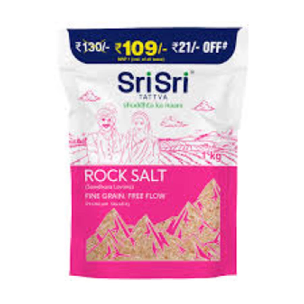 SRISRI ROCK SALT 1 KG