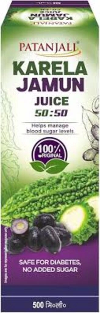 PATANJALI KARELA JAMUN JUICE 500 ML