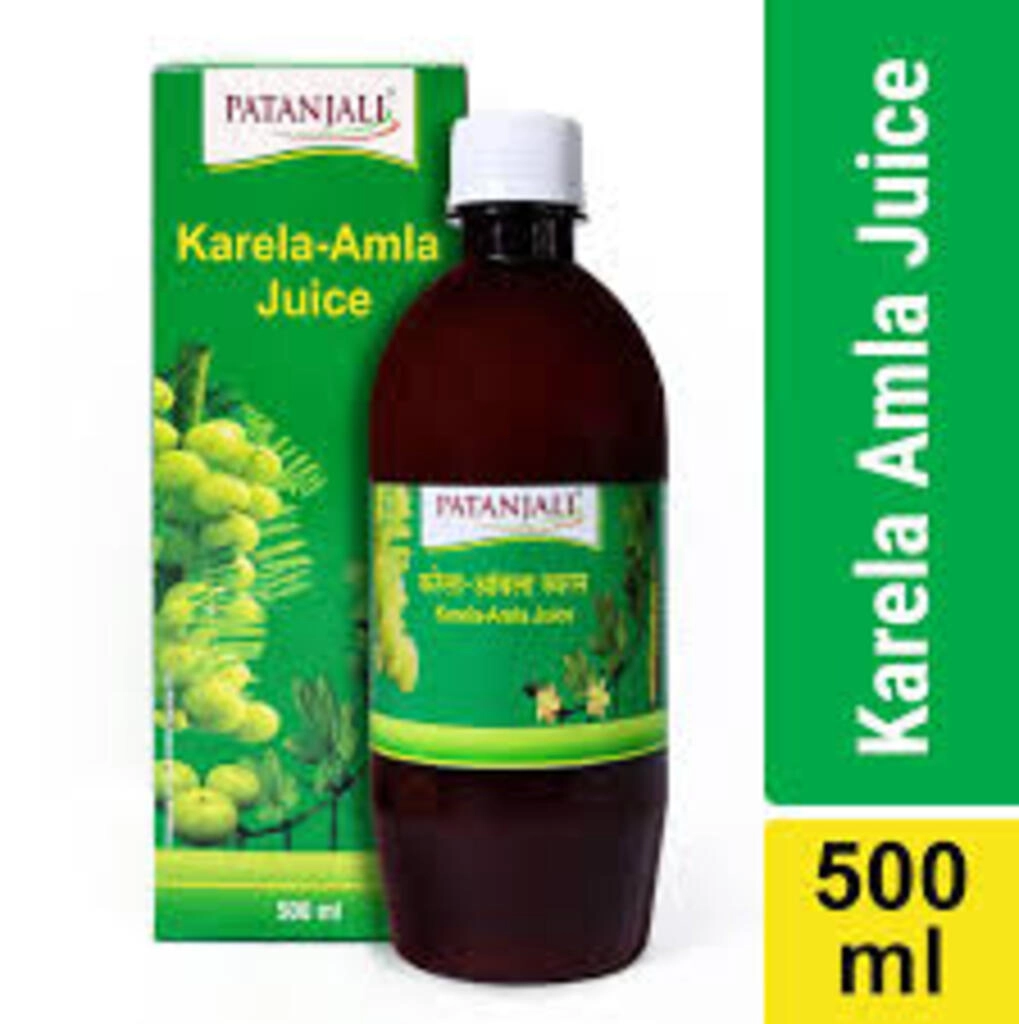 PATANJALI KARELA AMLA JUICE 500 ML