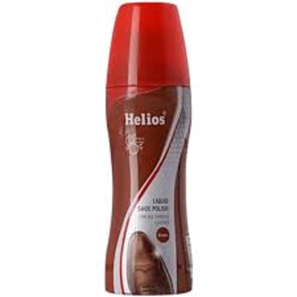 HELIOS LIQUID SHOE POLISH BROWN  80 ML