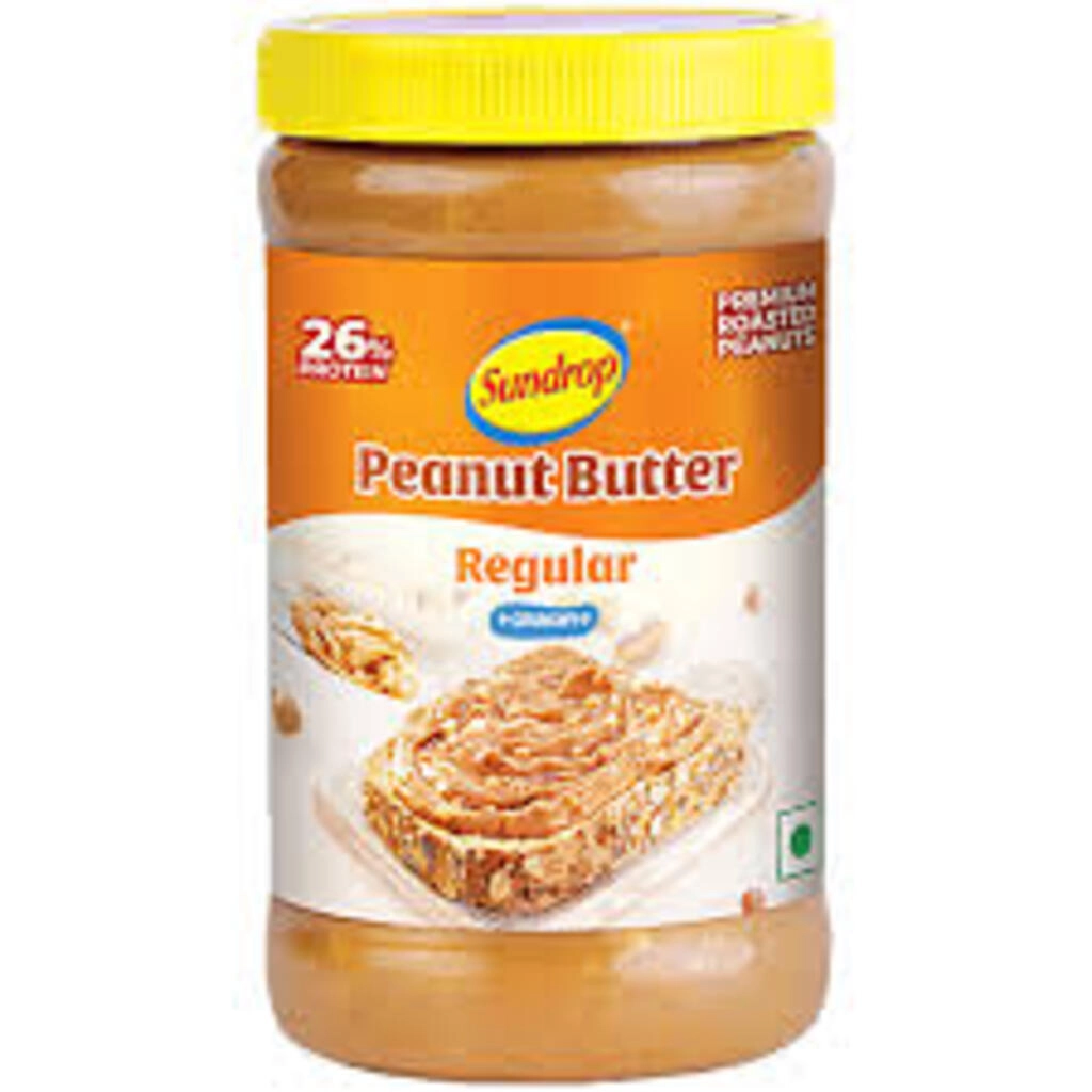 SUNDROP PEANUT BUTTER REGULAR CRUNCHY 462 G