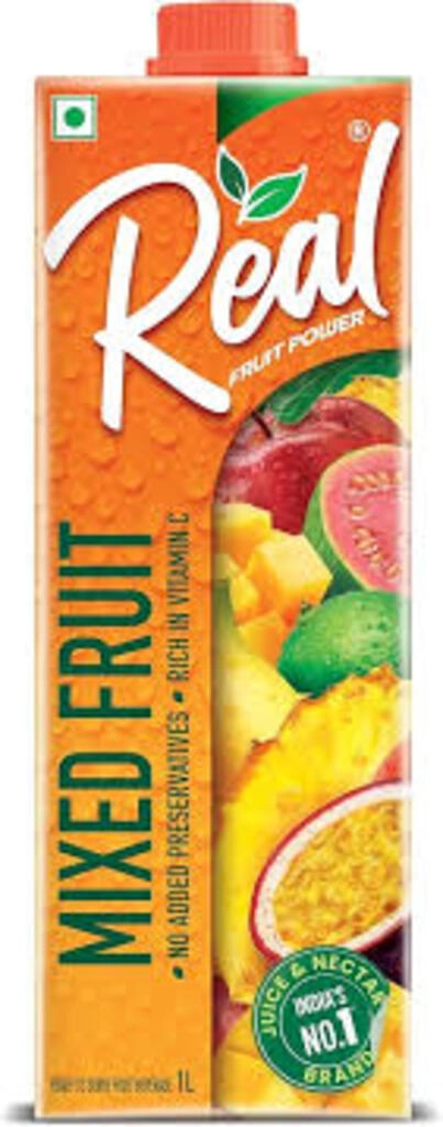 REAL MIXED FRUIT JUICE 1 LTR